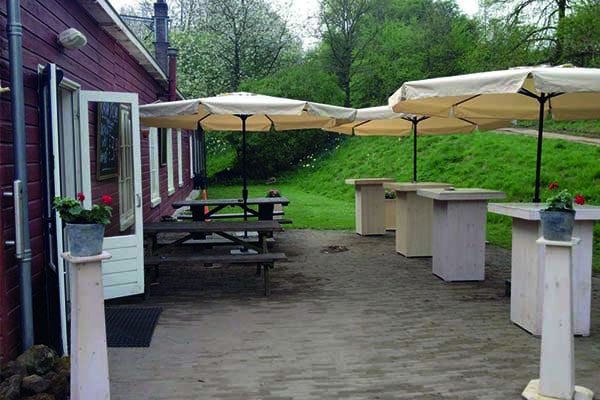 Receptie buiten Receptie buiten Fort Vechten