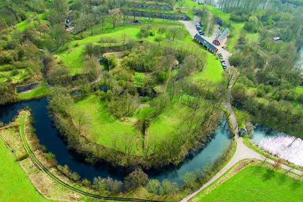 Luchtfoto Fort bij Vechten Luchtfoto Fort bij Vechten